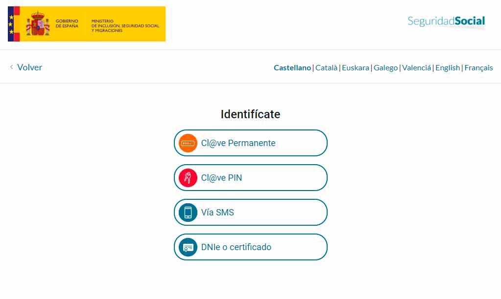 solicita certificado prestaciones seguridad social