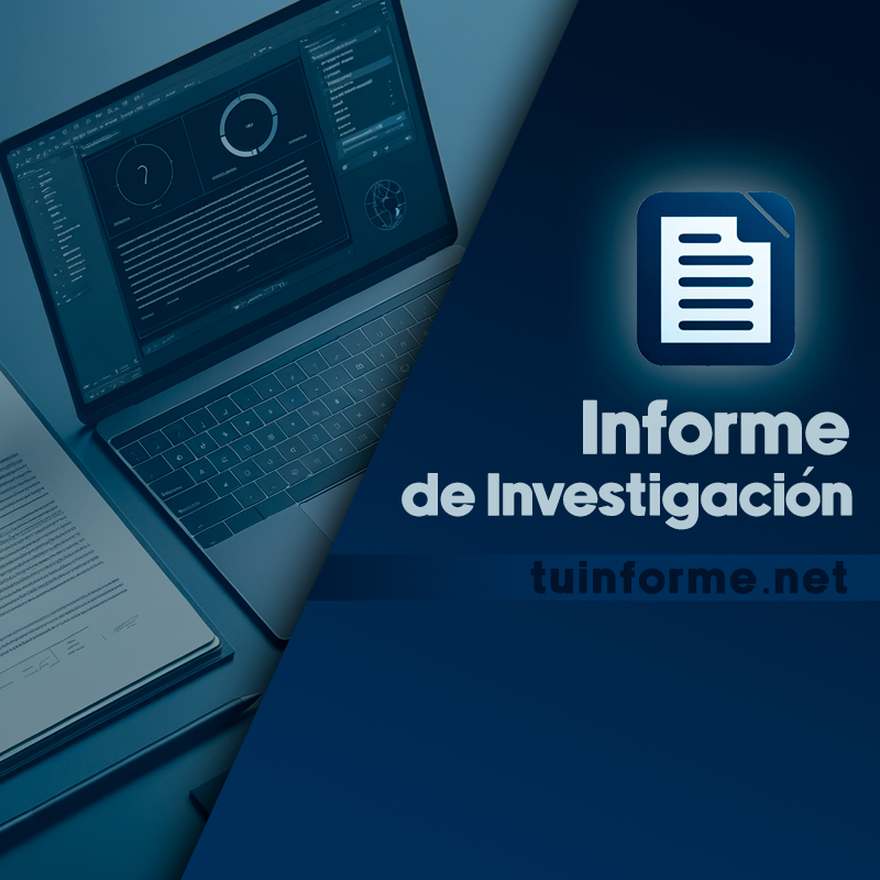 redactar informe de investigación