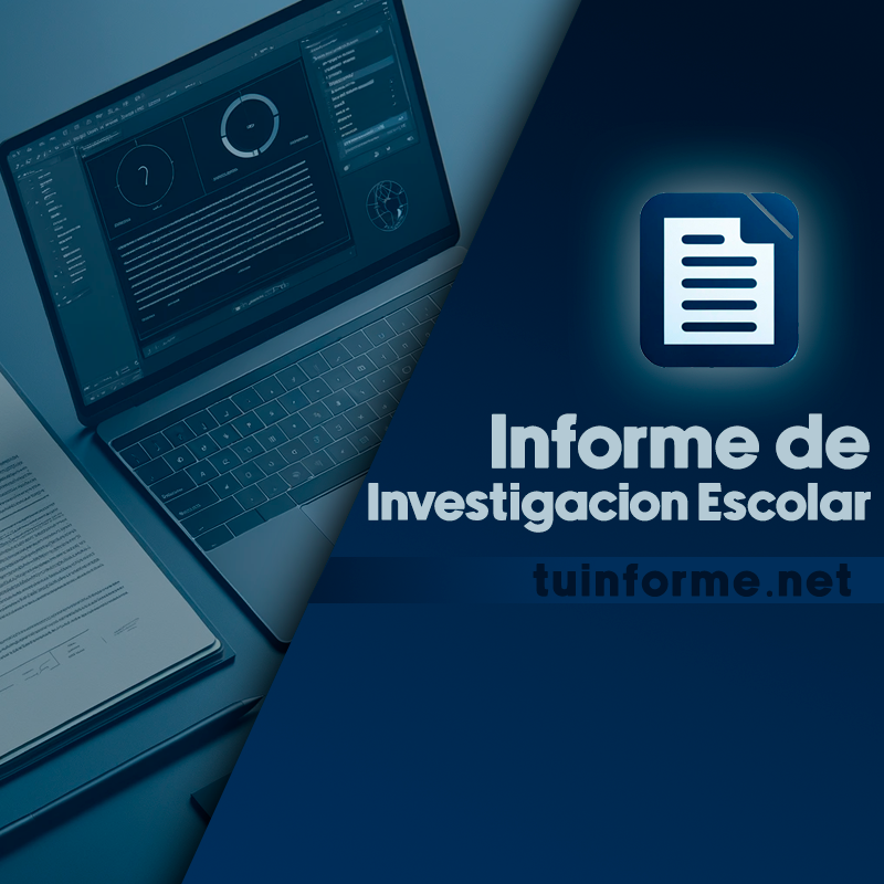 modelo informe escolar