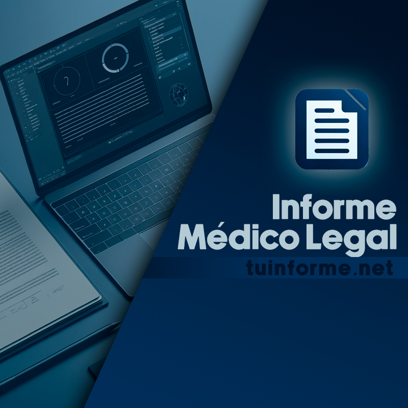 informe médico legal modelo